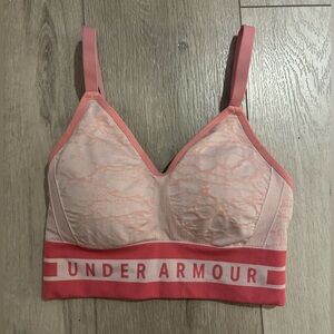 Under Armour Women's Pink Sports Bra